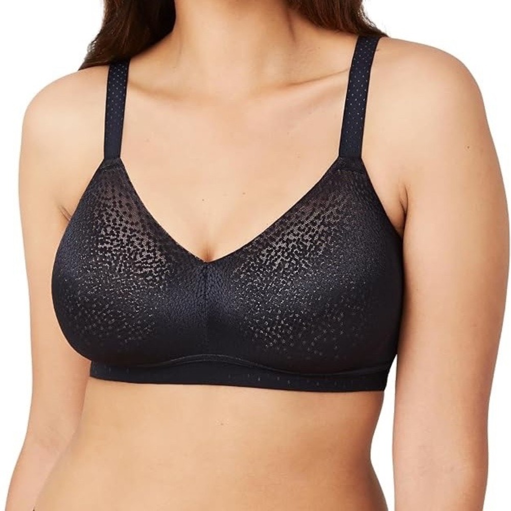 Wacoal | Back Appeal Wire Free Bra Black Size 40D